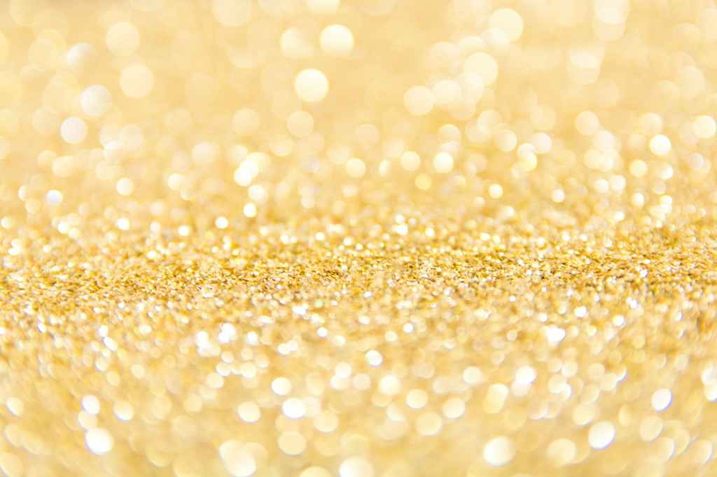gold glitter lot